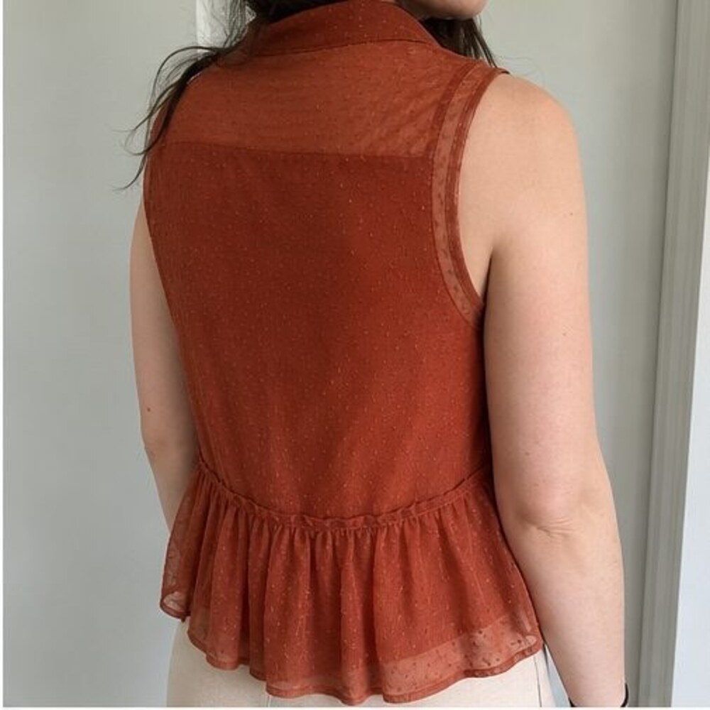 Rust Cami Blouse - Picture 3 of 6